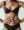 Woman with belly fat